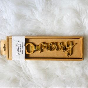 SENTIMENTS COLLECTION Gold Merry Bottle Opener